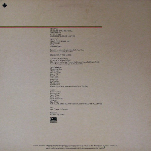 Bette Midler - Thighs And Whispers - 1979