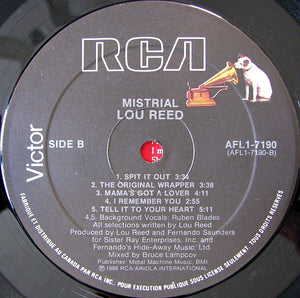 Lou Reed - Mistrial - 1986