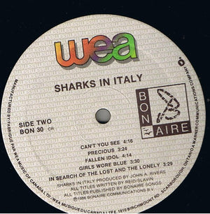 Sharks In Italy - Sharks In Italy - 1986