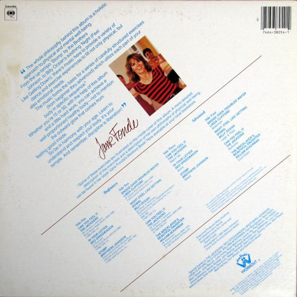 Various - Jane Fonda's Workout Record - 1982