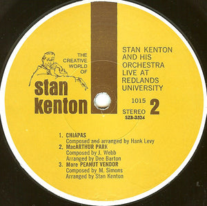 Stan Kenton And His Orchestra - Live At Redlands University - 1971