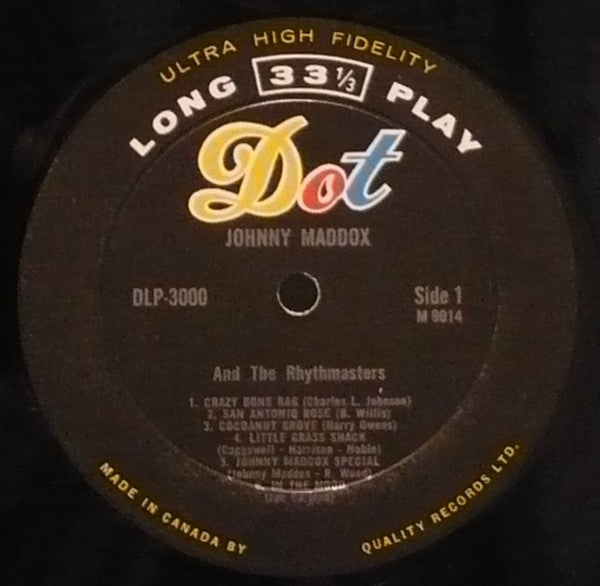 Johnny Maddox - Ragtime Melodies - 1955