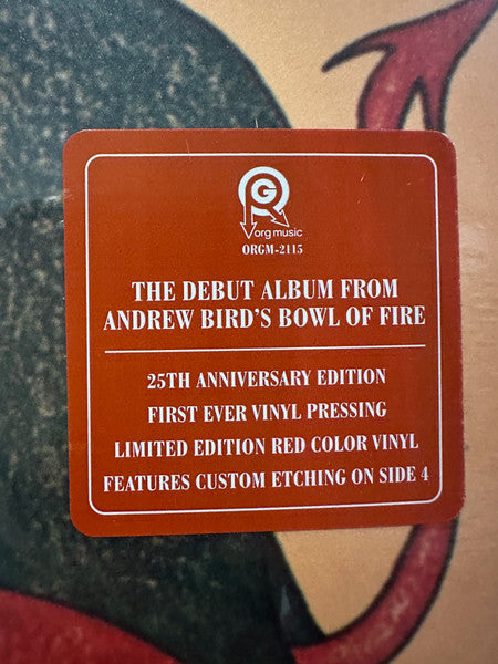 Andrew Bird's Bowl Of Fire - Thrills Vinyl Record