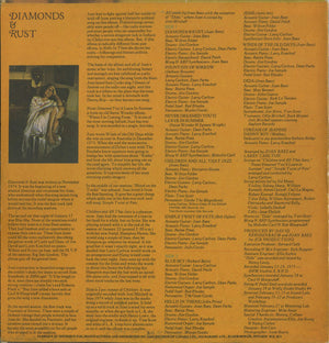 Joan Baez - Diamonds & Rust - 1975
