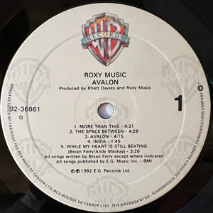 Roxy Music - Avalon - 1982