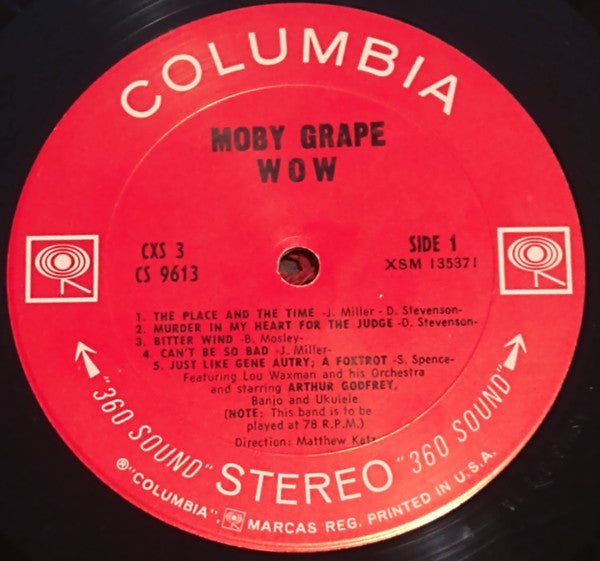 Moby Grape - Wow -