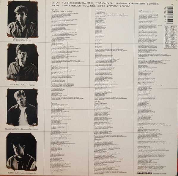 Fixx, The - Reach The Beach - 1983