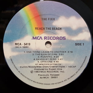 Fixx, The - Reach The Beach - 1983