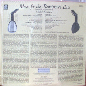 Michel Dintrich - Music For The Renaissance Lute