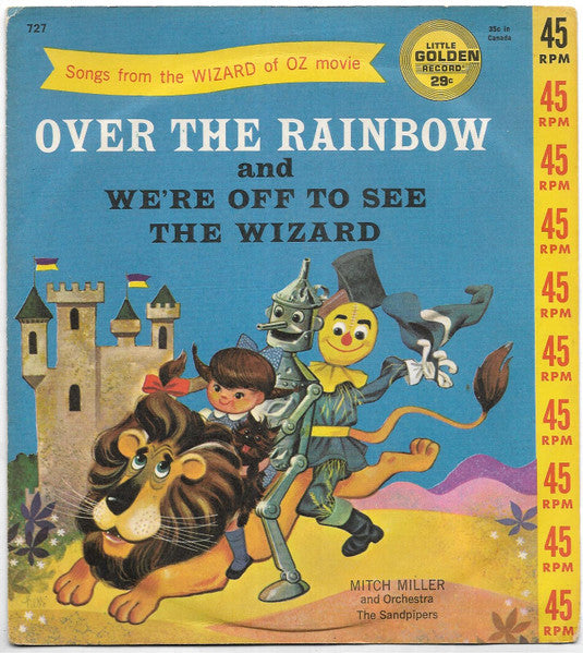 Betty Clooney, Mitch Miller & His Orchestra, Sandpipers (2), The - Songs From The Wizard Of Oz Movie - 1963
