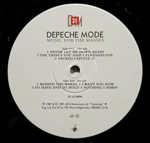 Depeche Mode - Music For The Masses - 2025
