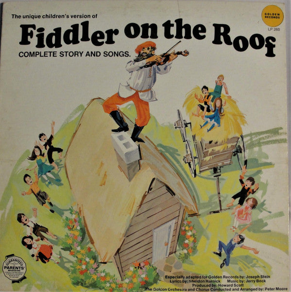Golden Orchestra And Chorus - The Unique Children's Version Of Fiddler On The Roof -