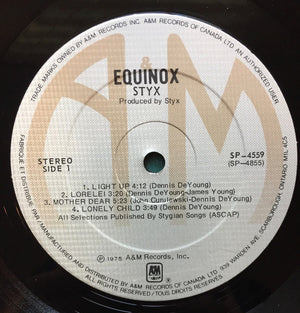 Styx - Equinox - 1975