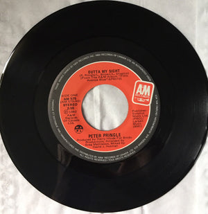 Peter Pringle - Outta My Sight/Why We Do What We Do - 1982