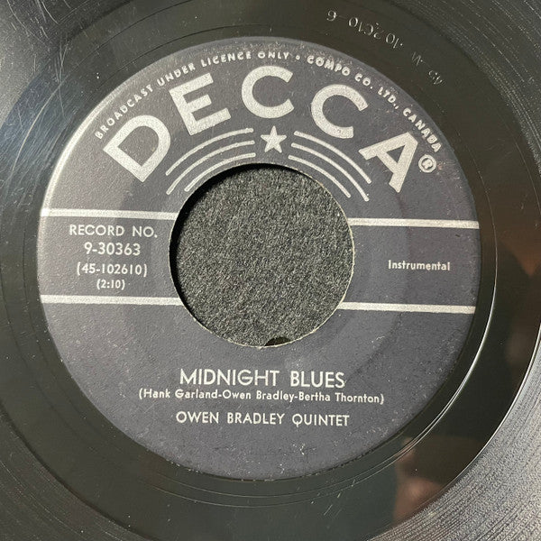 Owen Bradley And His Quintet - White Silver Sands