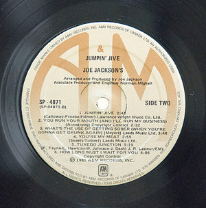 Joe Jackson - Joe Jackson's Jumpin' Jive - 1981