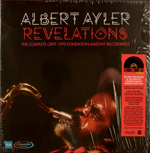 Albert Ayler - Revelations - The Complete ORTF 1970 Fondation Maeght Recordings