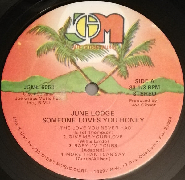 June Lodge - Someone Loves You Honey