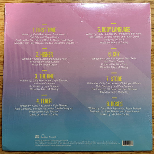 Carly Rae Jepsen - E•MO•TION: Side B