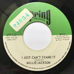 Millie Jackson - Ask Me What You Want / I Just Can't Stand It