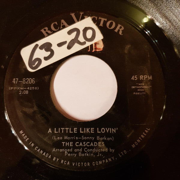 The Cascades (2) - Cinderella / A Little Like Lovin'