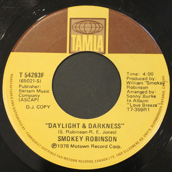 Smokey Robinson - Why You Wanna See My Bad Side