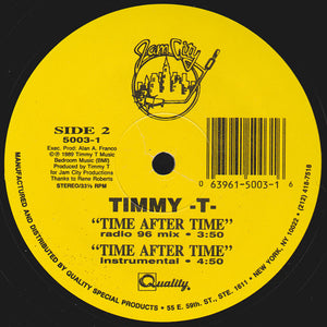 Timmy T - Time After Time