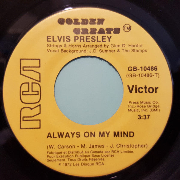 Elvis Presley - Always On My Mind
