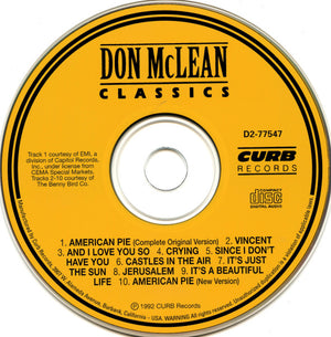 Don McLean - Classics (CD) -
