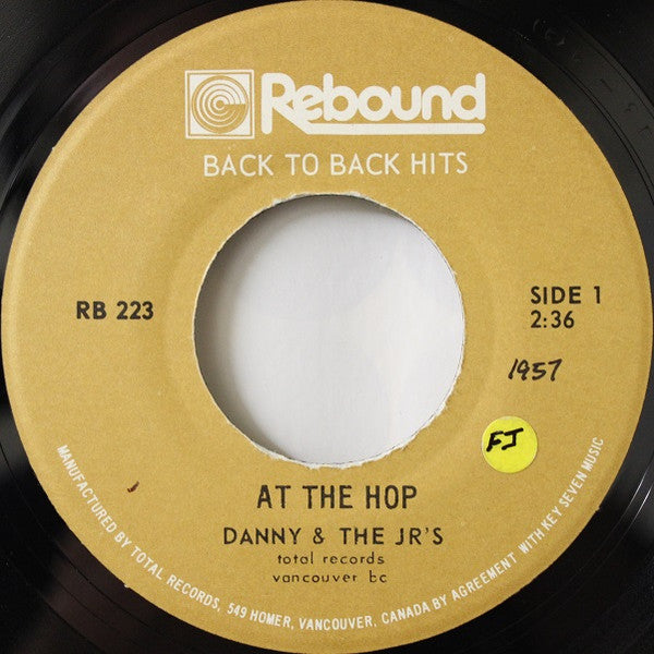 Danny & The Juniors - At The Hop / Rock And Roll Is Here To Stay