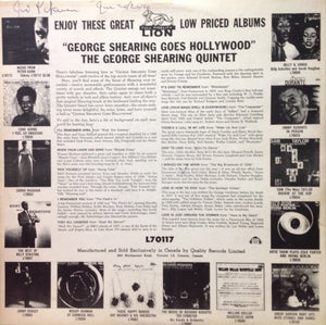 The George Shearing Quintet - George Shearing Goes Hollywood