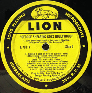 The George Shearing Quintet - George Shearing Goes Hollywood