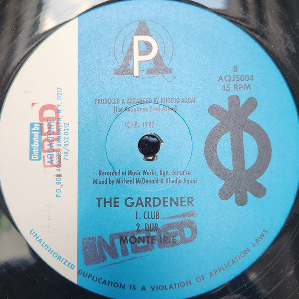 Monte Irie - The Gardener