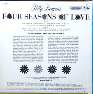 Polly Bergen - Polly Bergen's Four Seasons Of Love - 1960