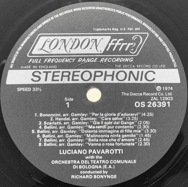 Luciano Pavarotti - Pavarotti In Concert