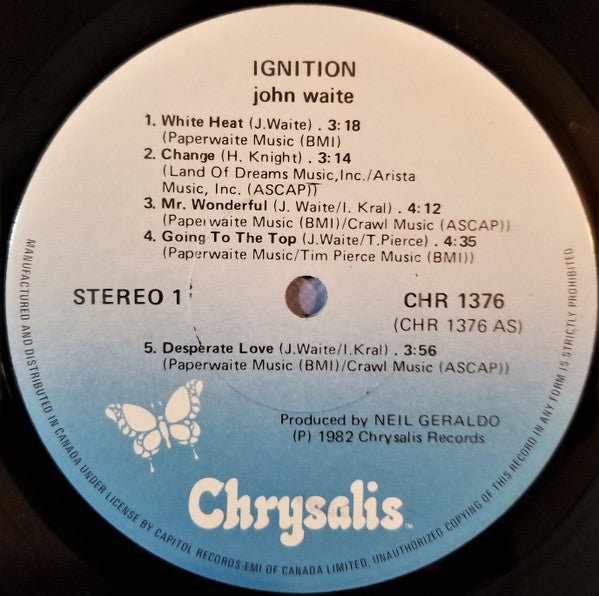 John Waite - Ignition - 1982