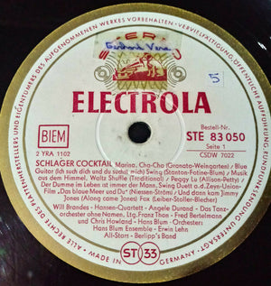 Various - Schlager Cocktail Vinyl Record