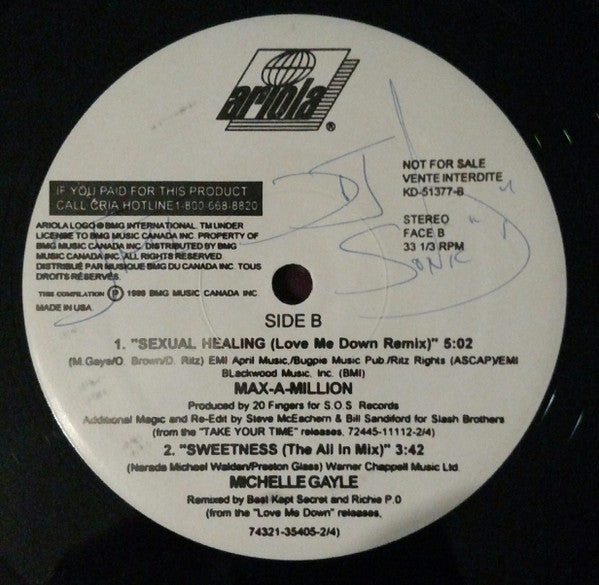 Michelle Gayle - Sweetness / Sexual Healing