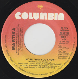 Martika - More Than You Know