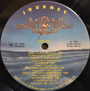 Journey - Raised On Radio - 1986