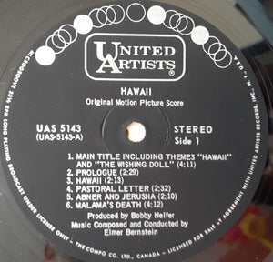 Elmer Bernstein - Hawaii / Original Motion Picture Score