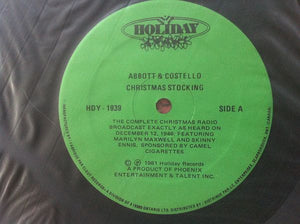 Abbott & Costello - Christmas Stocking - 1981