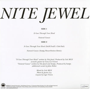 Nite Jewel - It Goes Through Your Head