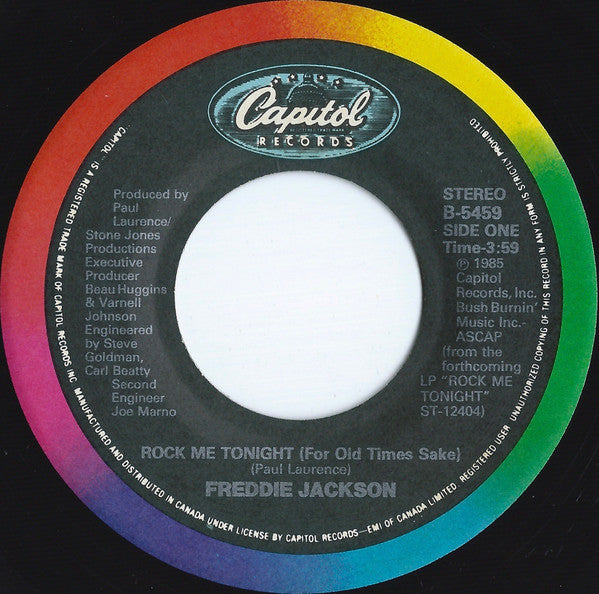 Freddie Jackson - Rock Me Tonight (For Old Times Sake) - 1985