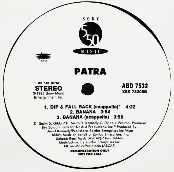 Patra - Dip & Fall Back / Banana - 1995