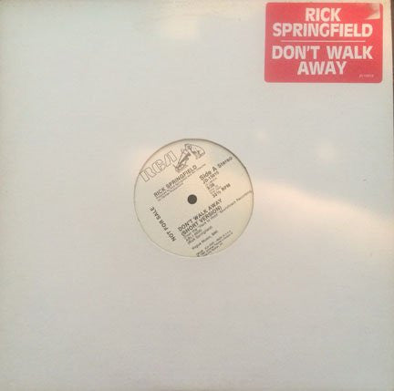 Rick Springfield - Don't Walk Away