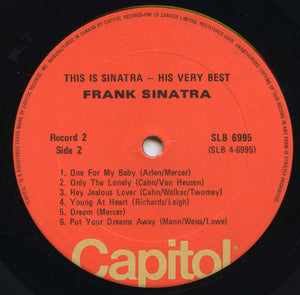 Frank Sinatra - This Is Sinatra ...His Very Best -