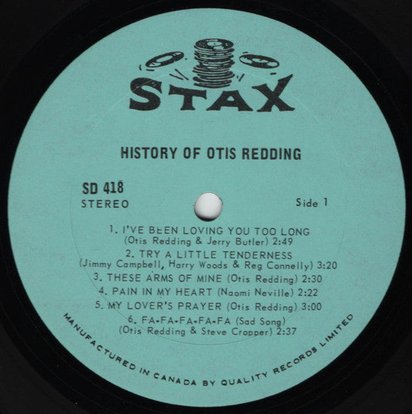 Otis Redding - History Of Otis Redding - 1967