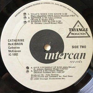 Catherine McKinnon - Catherine McKinnon Vinyl Record