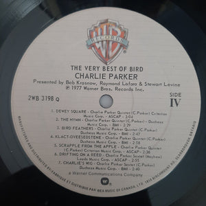 Charlie Parker - The Very Best Of Bird - 1977